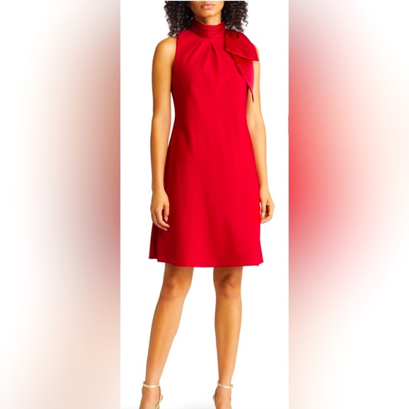 Sheath Dress Eliza J Red Dresses ELIZA J Mini Party Dress Size 12